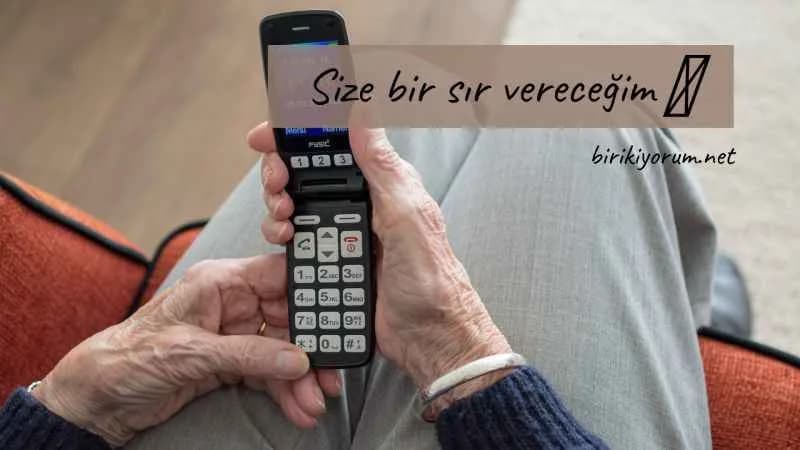 Size Bir Sır Vereceğim