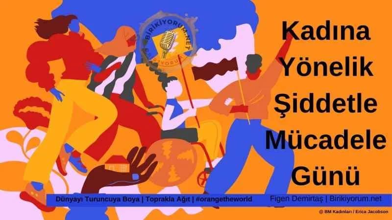 Kadına Yönelik Şiddetle Mücadele Günü’nde Toprakla Ağıt