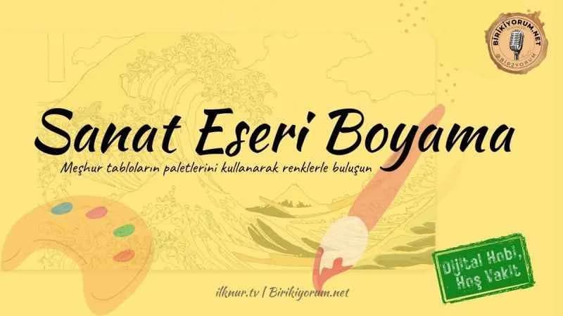 Sanat Eseri Boyama Kitabı