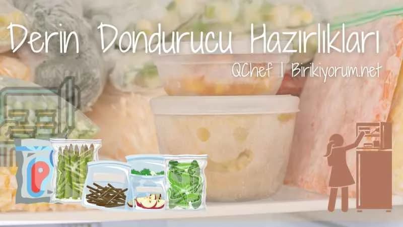 Derin Dondurucu Hazırlıkları