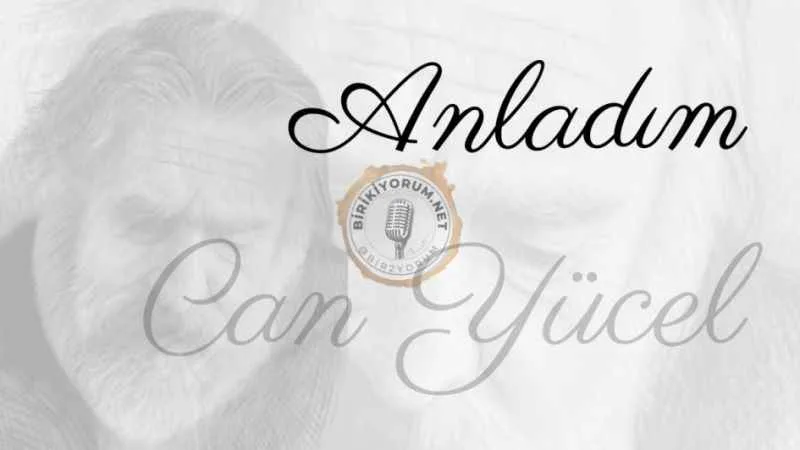 Anladım; Can Yücel