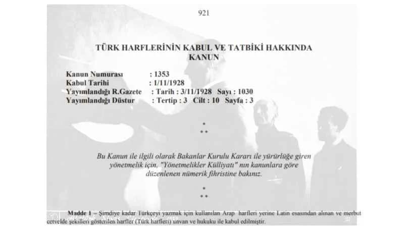 Türk Harf Devrimi