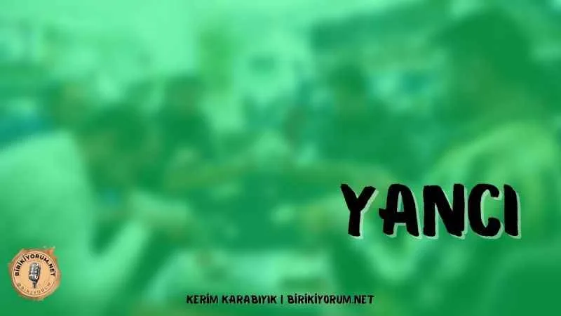 Yancı